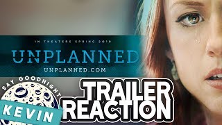 Unplanned  Trailer Reaction [upl. by Nichy397]