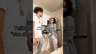 😂she been ready to go off tiktok youtubeshorts [upl. by Asle]