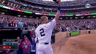 Derek Jeter gets two hits in final AllStar Game in 2014 [upl. by Aidil]