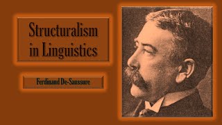 Structuralism in linguistics Literary Theory and Criticism [upl. by Krilov]