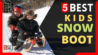 🏆 5 Best Snow Boots for Kids You Can Buy In 2021 [upl. by Pugh]