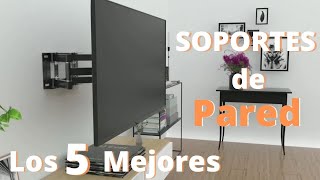 👉Los 5 Mejores SOPORTES de TV para PARED 📺 CalidadPrecio del 2024 [upl. by Alamak773]