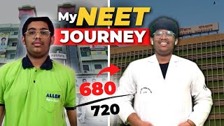 My NEET journey 🔥 Dropper to AIR  612  NEET 202324 [upl. by Wohlert]