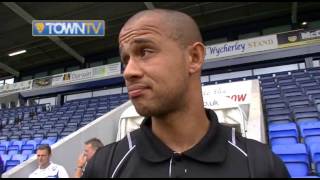 Ashley Vincent post Chesterfield  Town TV [upl. by Marr852]