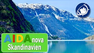 SkandinavienKreuzfahrt mit AIDAnova Norwegen und Dänemark [upl. by Bible570]