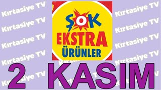 ŞOK EKSTRA ÜRÜNLER 2 KASIM 2024 [upl. by Wallraff684]