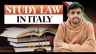 STUDY LAW RELATED COURSES IN ITALY FOR FREE EVERYTHING YOU NEED TO KNOW [upl. by Adnirual]