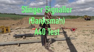 CPCS Slinger Signaller Banksman A40 Test Industrial Training Services Essex [upl. by Ellennoj338]