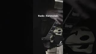 Radio  Rammstein Guitar Riff [upl. by Sallie855]