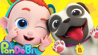 Bingo Song  Bingo Dog Song  Pandobi Nursery Rhymes amp Kids Songs [upl. by Nale]