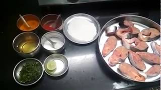 Recipe 1  Fish Fry  Fish fry recipe marathi Easy fish fry recipe फिश फ्राय रेसिपी मराठी।फिश fry [upl. by Ludie]