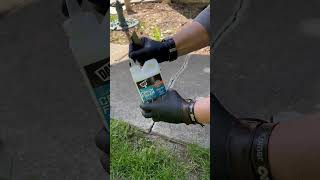 How to Repaid Cracks in Concrete EASY shorts [upl. by Cupo]