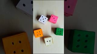 Paper Dice making diyideas viralshorts viral [upl. by Pickett]