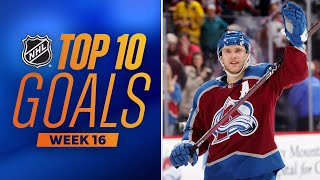 Top 10 Goals from Week 16  202324 NHL Season [upl. by Aileon]