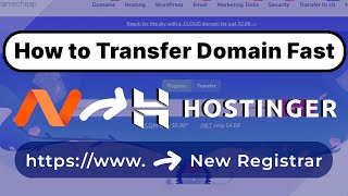 How to Transfer  Migrate Domain Fast  Guide 2024 [upl. by Ancalin808]