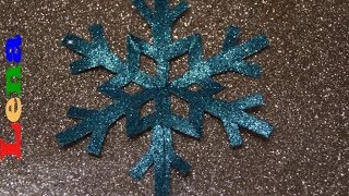 Schneeflocke falten zeichnen basteln  How to make a snowflake  как сделать снежинку [upl. by Euqinom]