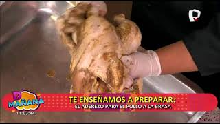 Aprende a preparar un aderezo para el pollo a la brasa [upl. by Lleuqar634]