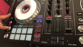 DEMOSTRACION Pioneer DDJ SR2 [upl. by Aleahpar550]