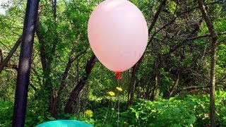 Надуваем шарик водородом How to inflate a balloon with hydrogen [upl. by Ailbert]