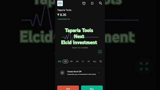 Taparia Tools Ltd  ₹8 Next Elcid Investment tapariatools taparia [upl. by Hayman]