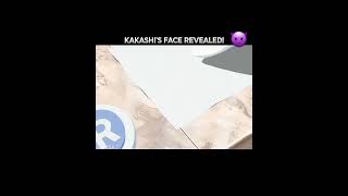 KAKASHI FACE REVEALED 😈 [upl. by Einor]