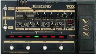 VOX Tonelab EX  Metal sound demo [upl. by Leschen]