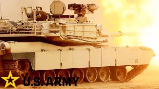 US Army Modern tanks and armored vehicles Demonstration combat firing [upl. by Kameko]