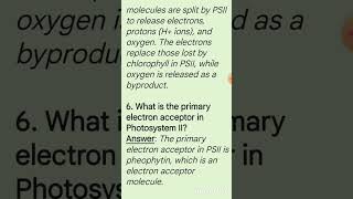 Light reaction in Photosynthesis photosynthesis botany shorts [upl. by Siroval869]