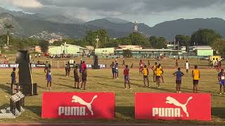 Kenrick Sharpe  4861 St Mary TechMCKENLEYWINT TRACK amp FIELD CLASSICS 2024Class 1 Boys 400m [upl. by Nallac414]