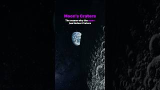 Why the moon have craters astronomy space [upl. by Ahsram]