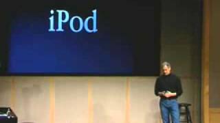 Steve Jobs announcing the first iPod in 2001 [upl. by Hulbard]