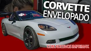 CARRO PERSONALIZADO COM ADESIVO IMPRIMAX CORVETTE [upl. by Yenhoj]