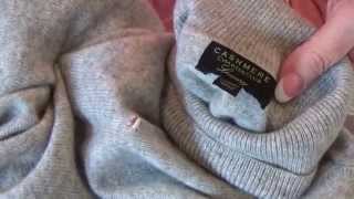 How to repair a hole in a cashmere sweater with Fuse It Powder [upl. by Leilah390]