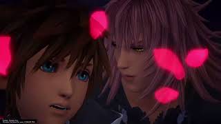 KH3 ReMind  Data Marluxia Battle Critical [upl. by Aletta]