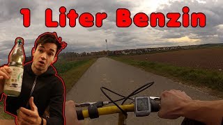 Wie weit kommt mein PUKY mit 1L BENZIN  F02 PocketbikePuky [upl. by Yrrej]