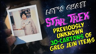 Unboxing Greg Jeins Star Trek Treasures Rare Props Blueprints amp Hidden Gems [upl. by Asfah79]