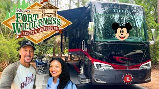 We took the Class A Motorhome to Disneys Fort Wilderness RV Resort [upl. by Valdes]