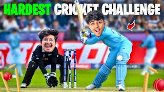 Hardest Cricket 🏏 Challenge  The Most Toughest Challenge 🏆 All Tsg Members Assemble  Mann Vlogs [upl. by Xanthus]