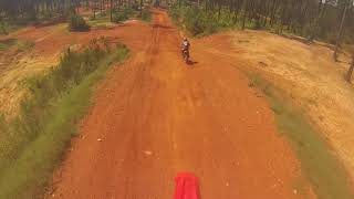 Huge Crash At DurhamTown mx2 [upl. by Danelle311]