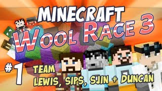 Minecraft Tunnel Vision Part 1  Shooting Kermit Team Yogscast [upl. by Aleirbag]