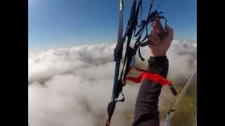 PPG Flying above the clouds at Dunnottar South Africa [upl. by Eanar457]