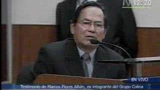 ALBERTO FUJIMORI  FELICITA a CRIMINALES GRUPO COLINA [upl. by Valli]