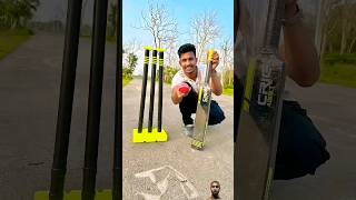 Jaspo CRIC Addict plastic cricket bat set combo with soft cricket ball shorts [upl. by Yelsew]