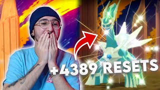 DIALGA SHINY REACTION EN 4389 RESETS SUR POKEMON DIAMANT ETINCELANT  LA FIN DE LA BOUCLE [upl. by Carbrey]