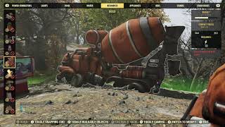 Fallout 76 Cement Truck Review  Concrete Scrap Resource [upl. by Laing57]