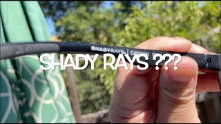 Shady Rays Cayman CM1 Sunglasses Review [upl. by Asiela]