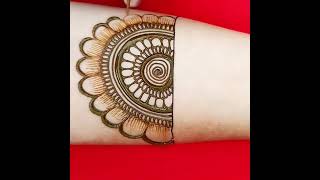 Bridal Mahendi design starting level how to start bridal mehndi design with beautifully [upl. by Anidualc]