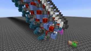 Minecraft 0Tick Block Teleportation [upl. by Llerred508]