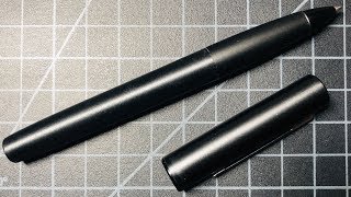 Lamy Aion Rollerball Pen Review Aluminum Showpiece [upl. by Philippine14]