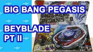 Big Bang Pegasis Beyblade Review Pt II [upl. by Morette654]